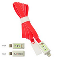 The Flat Wire USB Charging Cable